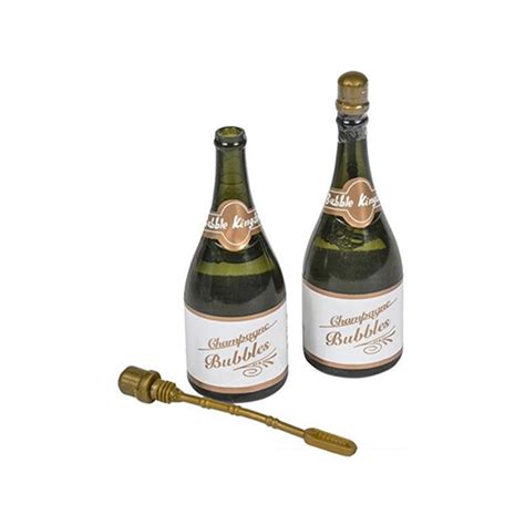 Bolle di sapone nella bottiglia di champagne | Mister Festa