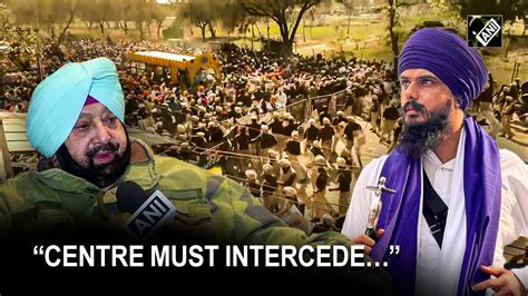 Centre Must Intercede BJPs Capt Amarinder Singh On Punjabs