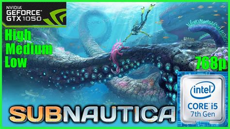 Subnautica All Settings GTX 1050 I5 7400 YouTube