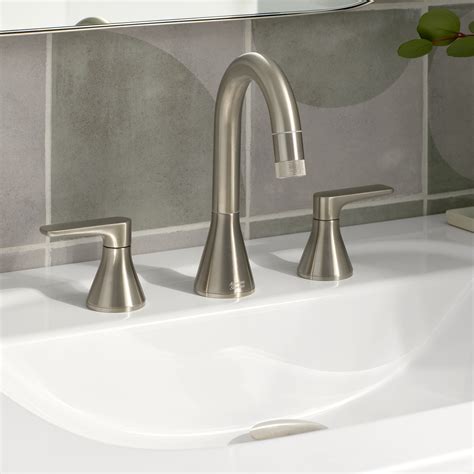 Aspirations Inch Widespread Handle Pull Down Bathroom Faucet