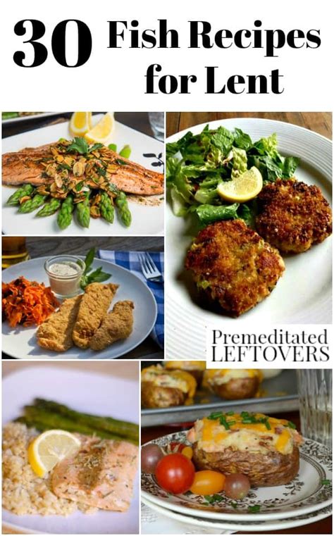 30 Fish Recipes For Lent