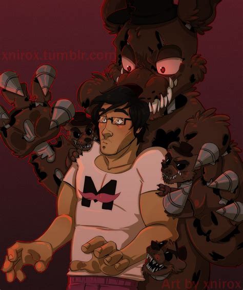 ᕦò L óˇᕤ Markiplier Fnaf Five Nights At Freddys Fnaf Art