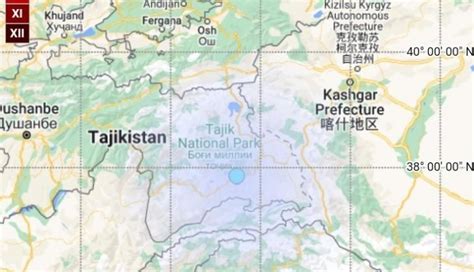 Earthquake Of 4 4 Magnitude Hits Tajikistan Catch News