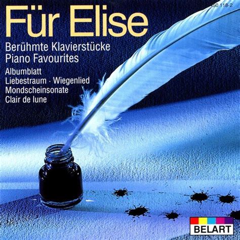 Für Elise Berühmte Klavierstücke various artists CD album