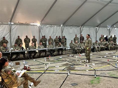 Active Army And Guard Divisions Pair Up Against Hybrid Threat In Warfighter Exercise Article