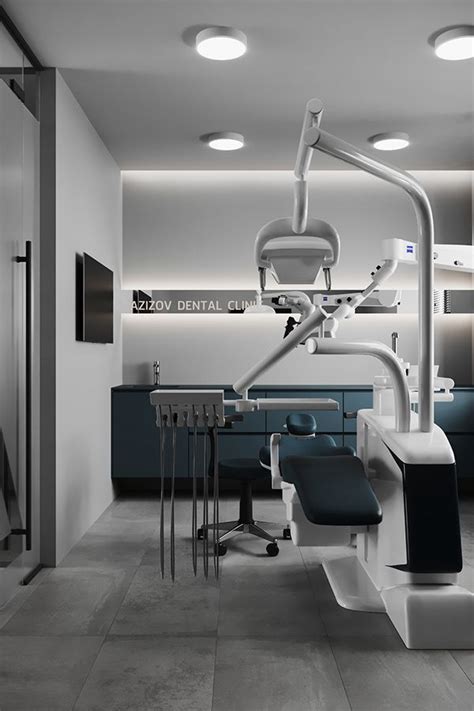 HEALTHCARE DESIGN Dr Azizov S Dental Clinic On Behance Clinic