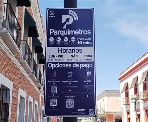 Puebla se suspende cobro de parquimetros pero prevalecerán multas