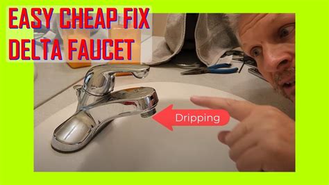 Easy Fix Delta Faucet Drip Repair Youtube