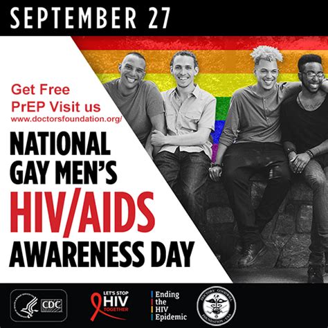 National Gay Mens Hiv Aids Awareness Day 2020 Doctors Goodwill