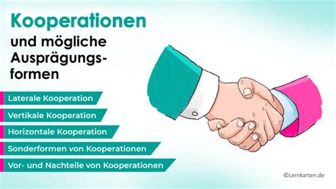 Kooperationen Und M Gliche Auspr Gungsformen