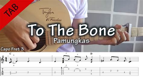 To The Bone Pamungkas Fingerstyle Tutorial TAB Pandji Iman S