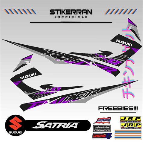 Suzuki Raider 150 Carb Reborn Latest Stock Decals Exciter Design