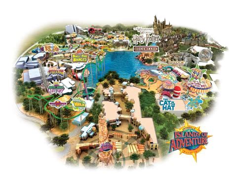 Universal Islands Of Adventure Map