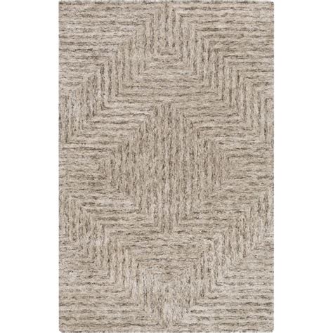 George Oliver Elen Handmade Tufted Wool Taupe Area Rug Reviews Wayfair