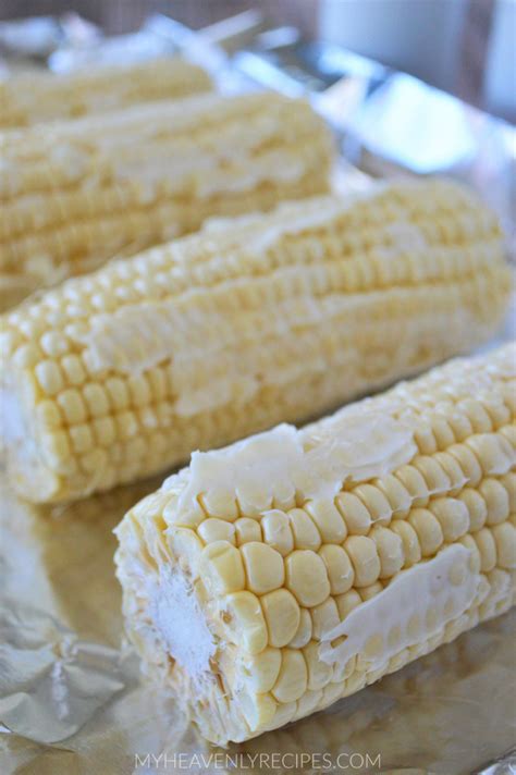 Oven Roasted Corn On The Cob My Heavenly Recipes