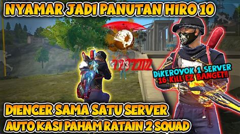 NYAMAR PAKE NICK BUNDLE HIRO10 SOLO VS SQUAD AUTO DIKEROYOK SATU