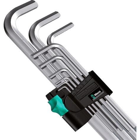 Wera 950 9 Hex Plus 2 Winkelschlüsselsatz 9 teilig Schraubendreher