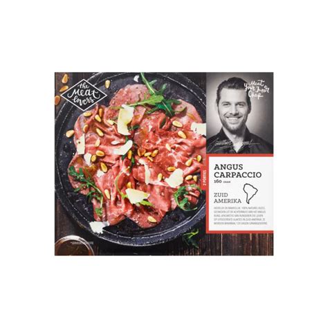 The Meat Lovers Angus Carpaccio G Aanbieding Bij Jumbo