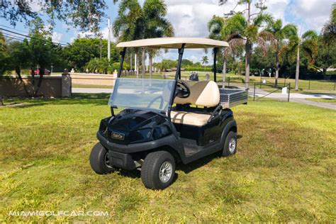 2021 Club Car Tempo EFI GAS with Aluminum Cargo Box OEM Black Color - SKU U96 - MIAMI GOLF CARTS ...