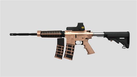 M4 Carbine Download Free 3d Model By Ilasstore 0884f81 Sketchfab