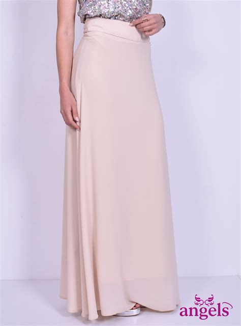 Επίσημη Μάξι Φούστα Nude Angels Fashion