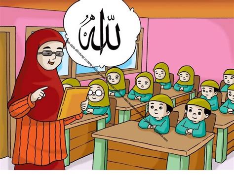 Gambar 52 Mendengarkan Penjelasan Ibu Guru Saat Belajar Buku Anak Guru Anak