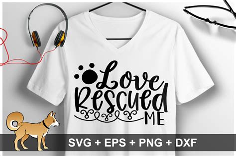 Love Rescued Me Graphic By Orindesign Creative Fabrica