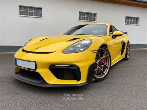 Porsche 718 Cayman GT4 RS WEISSACH CLUBSPORT LIFT PDLS GARANTIE