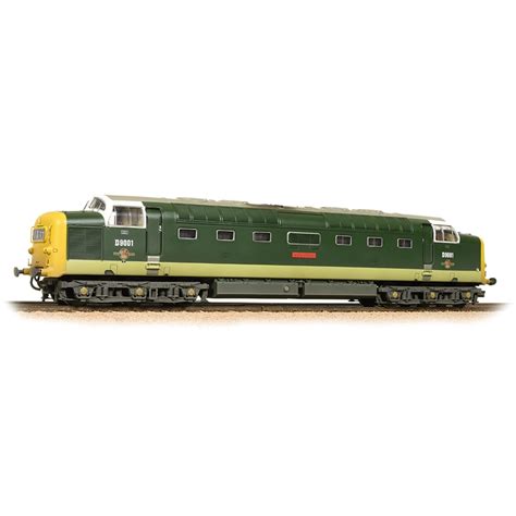 Bachmann Branchline 32 533 Class 55 Deltic D9001 St Paddy Br Two Tone Green Fye Weathered