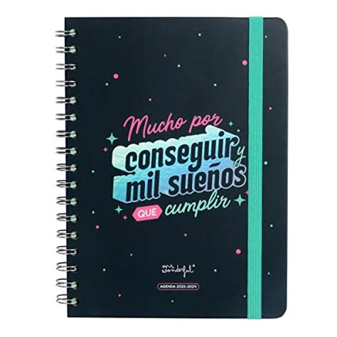 Agenda Wonder 2023 2024 Semanal Muchos sueños por cumplir