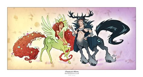 Titania and Oberon by KatCardy on DeviantArt