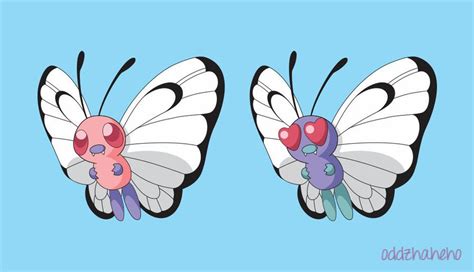 Butterfree D By Oddzoddy On Deviantart