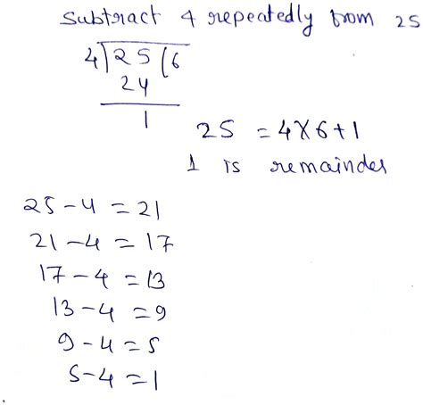 How To Do Repeated Subtraction