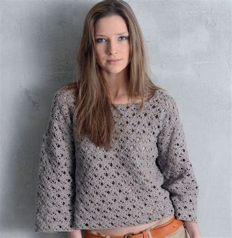 Modele Pull Crochet Femme