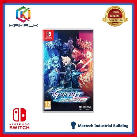 Azure Striker Gunvolt Pack Usa Amazon Es Videojuegos