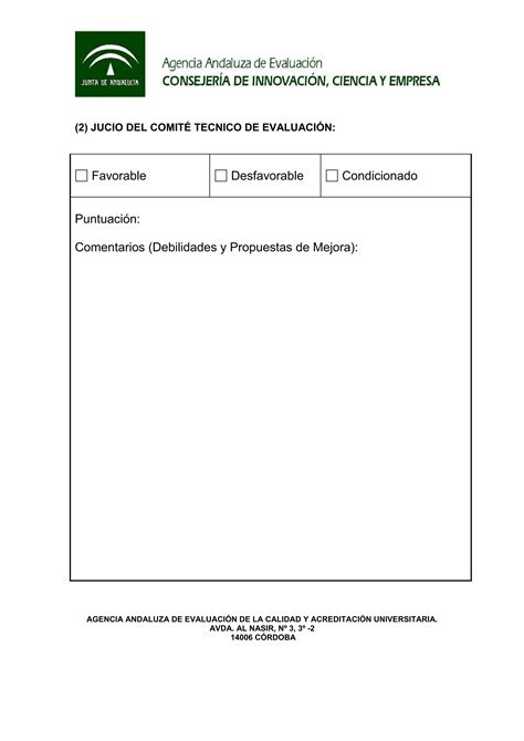 Procedimiento y criterios de evaluación de los programas oficiales de