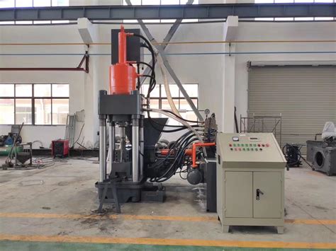 Hydraulic Aluminum Chip Briquetting Press Machine Y83 360 HUAPENG