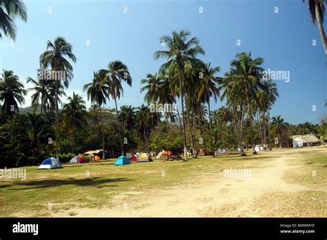 Colombia Coast And Tyrona Park Stock Photo Alamy