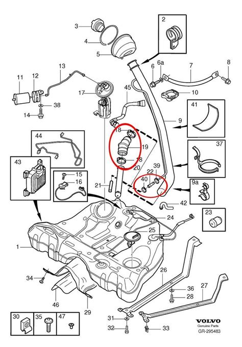 ボルボXC70の燃料給油パイプのホースを交換しました ボンボンダイアリー