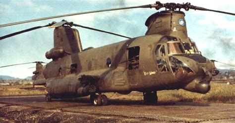 Boeing S Ach A Chinook Helicopter Guns A Go Go