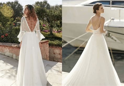 Abiti Da Sposa Con La Schiena Scoperta Fausto Sari Atelier