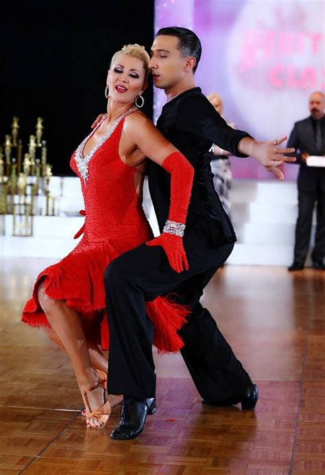 Charlene M Proctor And Mikhail Zharinov Dance The Rumba At The Heritage Classic Dancesport