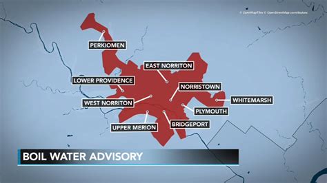 Boil Water Advisory Lifted For Customers In Norristown Water System