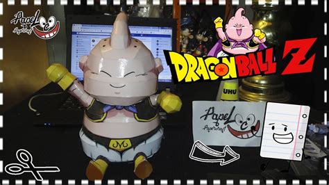 Majin Boo Chibi Papercraft Como Hacer A Majin Boo De Papel Paso A Paso