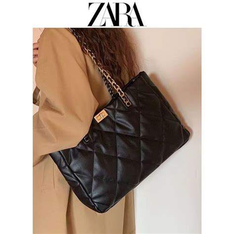 ZARA Novo Estilo Combina Tudo Bolsa Feminina Grande Capacidade