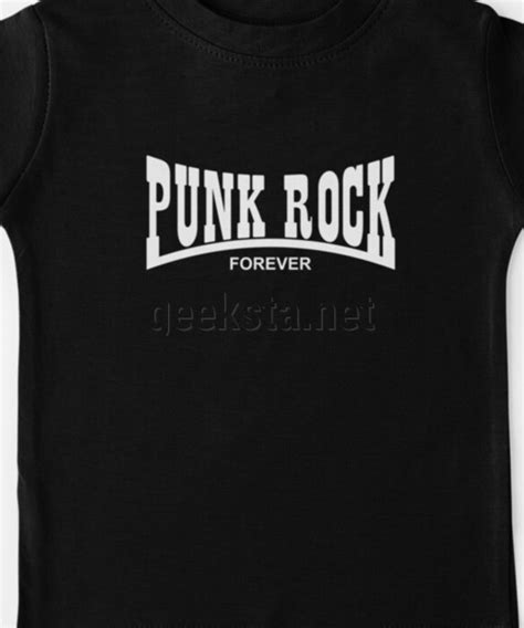 Punk Rock Forever Design For Old School Punk Rockers Geeksta