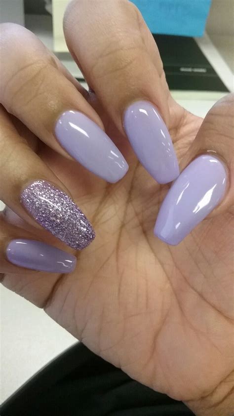 Acryl Nägel clevere Lösung für brüchige Nägel ZENIDEEN Lilac