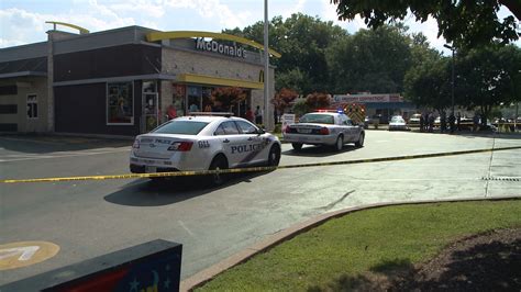 Police Shots Fired During Robbery Assault In Mcdonalds Parking Lot