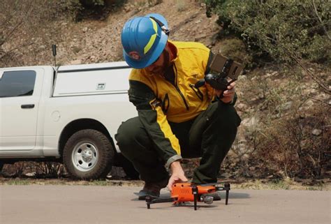 Drone use for firefighting increasing as safer ignition option in some ...