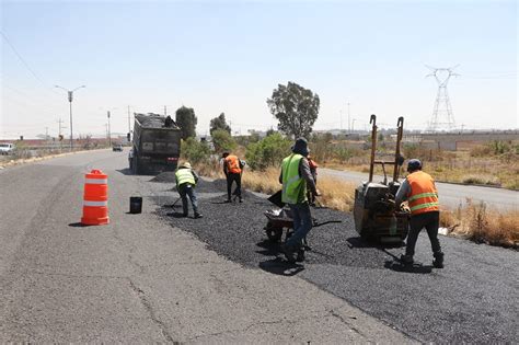 Gobierno Estatal Realiza Bacheo Y Renivelaciones En Carreteras El